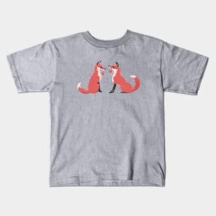 Fox Valentines Kids T-Shirt